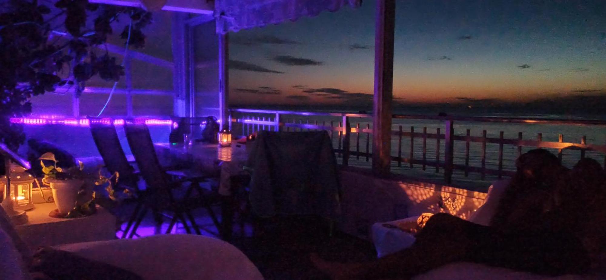 Blue Double Private Room At Front Beach - Habitacion Doble En La Playa Valencia Exteriör bild